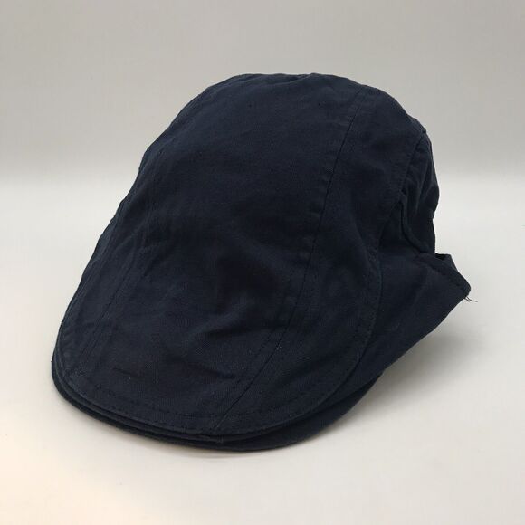 Duckbill Gatsby Cap Navy Twill Men's OSFM Newsboy Ivy Hat Golf Hat Casual Cabbie - Picture 7 of 11